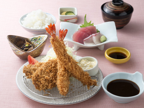 ヒレえび定食166